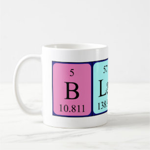 Blaire Periodenname Tasse