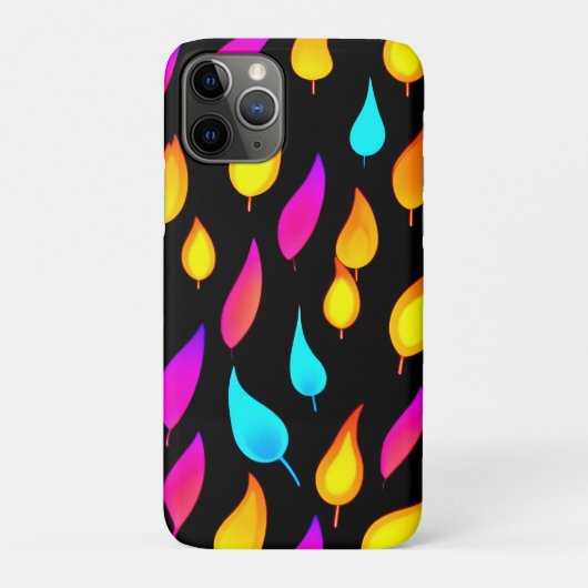 Blaise Abstrakte Flammenkunst Case-Mate iPhone Hülle (Rückseite)