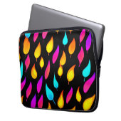 Blaise Abstrakte Flammenkunst Laptopschutzhülle (Vorderseite Links)