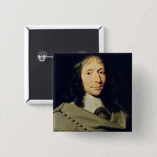 Blaise Pascal Button (Vorne & Hinten)