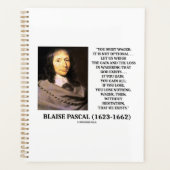 Blaise Pascal Gain Loss Wetten Gott existiert Zita Planer (Vorderseite)