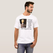 Blaise Pascal Gain Loss Wetten Gott existiert Zita T-Shirt (Vorne ganz)