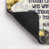 Blaise Pascal inspirierendes Zitat "Im Glauben" Mousepad (Ecke)