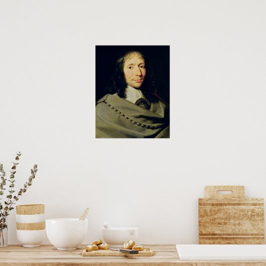 Blaise Pascal Poster (Küche)