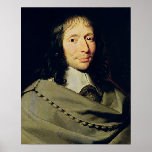 Blaise Pascal Poster (Vorne)