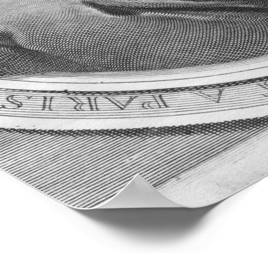 Blaise Pascal Poster (Ecke)