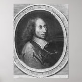 Blaise Pascal Poster (Vorne)