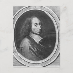 Blaise Pascal Postkarte