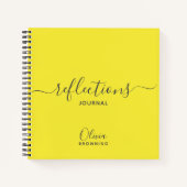 Blaise-Yellow-Reflections-Journal Notizblock (Vorderseite)