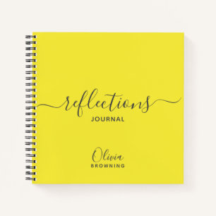 Blaise-Yellow-Reflections-Journal Notizblock