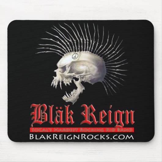 Blak Herrschafts-Mausunterlage Mousepad (Vorne)