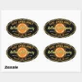 Blak Label Amber Honey Jar Sticker (Blatt)