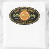 Blak Label Amber Honey Jar Sticker (Tasche)