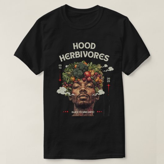 BlakBoxx Hood Herbivore Hoodie T-Shirt (Design vorne)