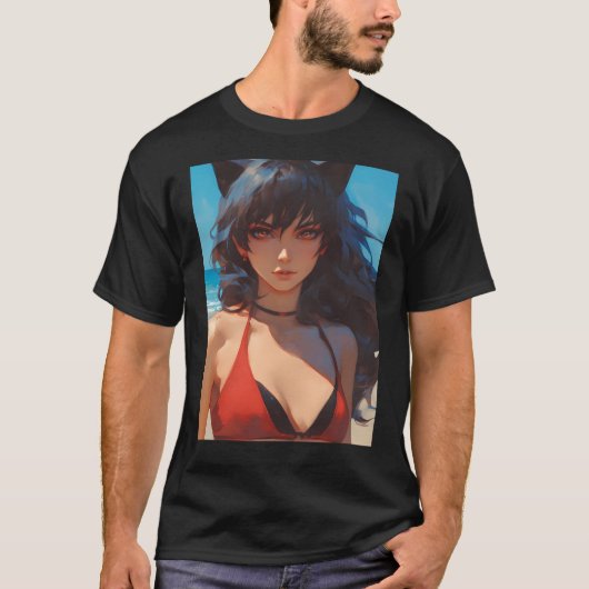 Blake Belladona - Rwby T-Shirt (Vorderseite)