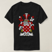 Blake Coat of Arms Family Crest T-Shirt (Design vorne)