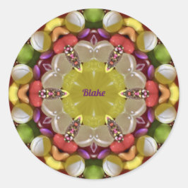 BLAKE ~ EASTER CANDY ~ RUNDER AUFKLEBER