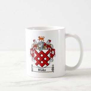 BLAKE-FAMILIENWAPPEN - BLAKE-WAPPEN KAFFEETASSE