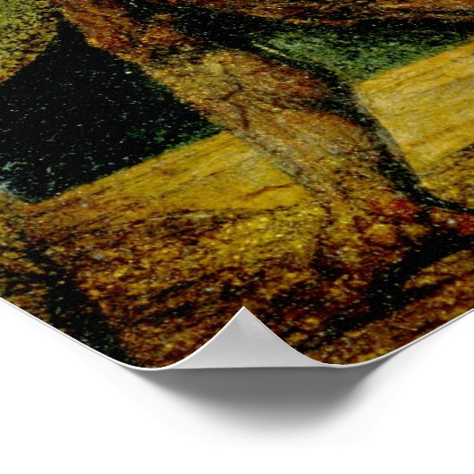 Blake Ghost eines Flea Fine Art Poster (Ecke)