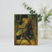 Blake Ghost eines Flea Fine Art Postkarte (Stehend Vorderseite)