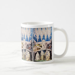 Blake-Illustration: Als die Morgensterne sangen... Kaffeetasse