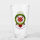 Blake Irish Shield & Claddagh Beer Glas (Rückseite)