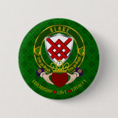 Blake Irish Shield & Claddagh Button (Vorderseite)