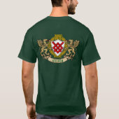 Blake Irish Shield & Griffins Personalisiert T-Shirt (Rückseite)