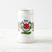 Blake Irish Shield Personalisiert Bierglas (Mittel)