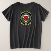 Blake Irish Shield Women's Plus T - Shirt (Design Rückseite)