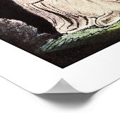 Blake Poster Print: Wenn die Morgenstars sang... (Ecke)