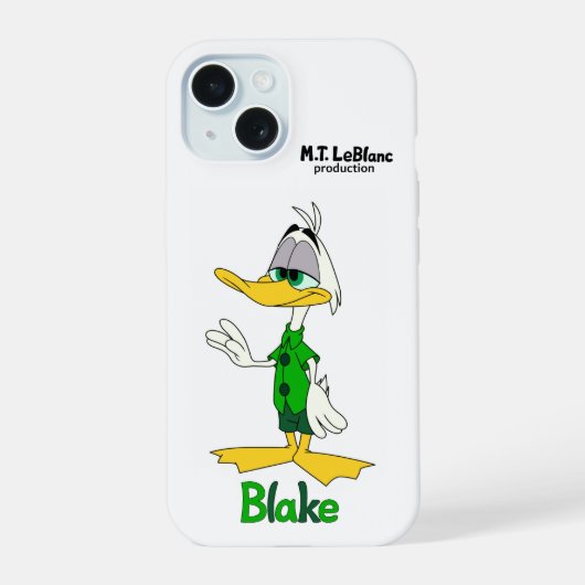 Blake Quackson iPhone-Hülle iPhone 15 Hülle (Rückseite)