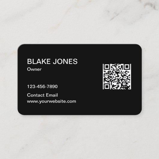 Blake Visitenkarte (Vorderseite)