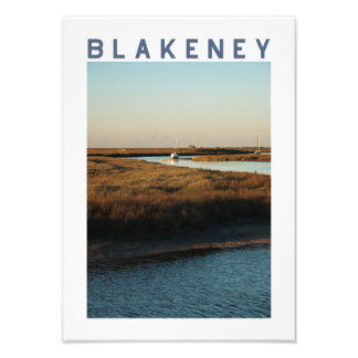 Blakeney Norfolk Küstenlandschaft Poster