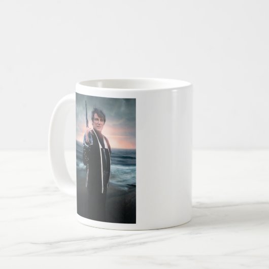 Blake's 7 - Avon am Meer Kaffeetasse (Vorderseite Links)