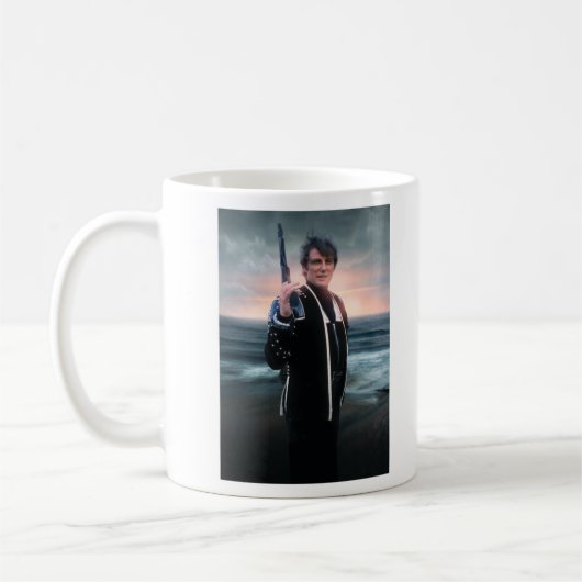 Blake's 7 - Avon am Meer Kaffeetasse (Links)