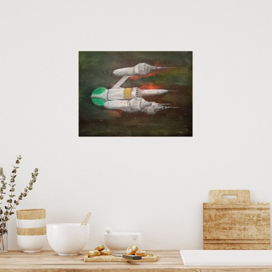 Blakes 7 Liberator DSV Poster (Küche)