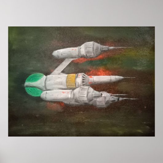 Blakes 7 Liberator DSV Poster (Vorne)