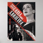 Blakes 7 Servalan Propaganda Russisch Poster (Vorne)