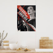 Blakes 7 Servalan Propaganda Russisch Poster (Küche)