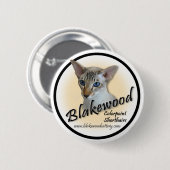 Blakewood Käfig-Zeichen 1 Button (Vorne & Hinten)