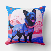 Blakey Paws Throw Kissen (Vorderseite)