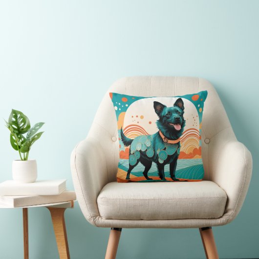 Blakey Paws Throw Kissen (Stuhl )