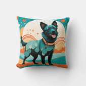 Blakey Paws Throw Kissen (Vorderseite)