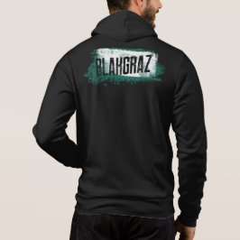 Blakgraz, grün und weiß gestrichen hoodie