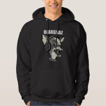 Blakgraz Lucy der Hund mit Kopfhörer T - Shirt