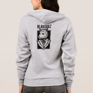 Blakgraz Werewolf Portrait Hoodie