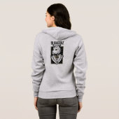 Blakgraz Werewolf Portrait Hoodie (Schwarz voll)