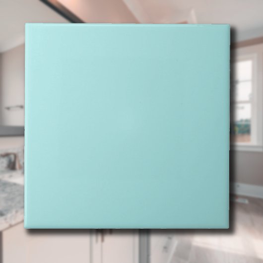 Blale Aqua Solid Color | Classic | elegant Fliese
