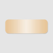 Blale Gold Gradient Namensschild (Vorderseite)